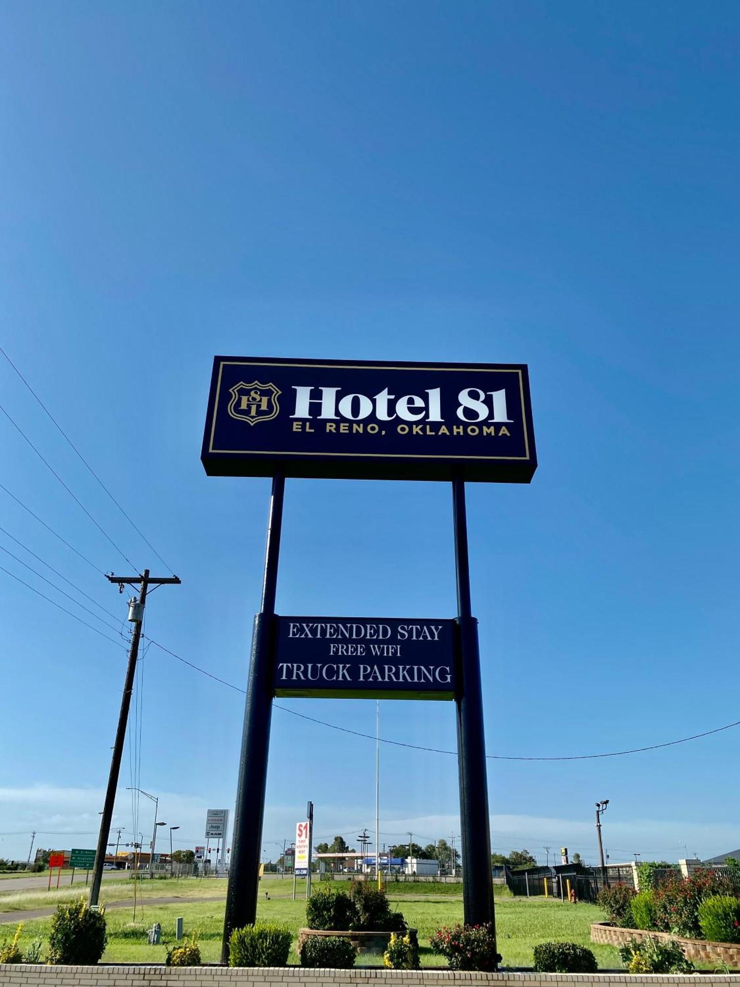 Hotel 81 El Reno 外观 照片